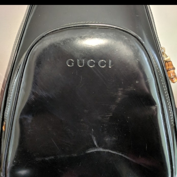 *SOLD*Gucci Backpack Bookbag Purse - Picture 8 of 8